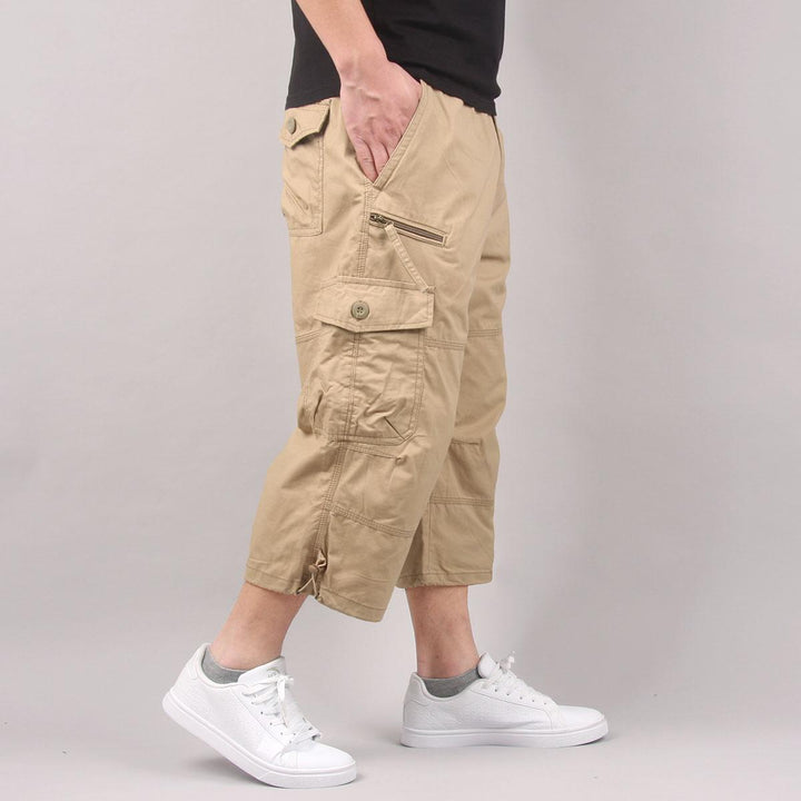 River | Chic Utility Cargo Shorts with Multi-Pocket Detail