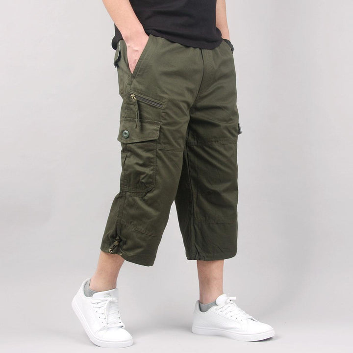 River | Chic Utility Cargo Shorts with Multi-Pocket Detail