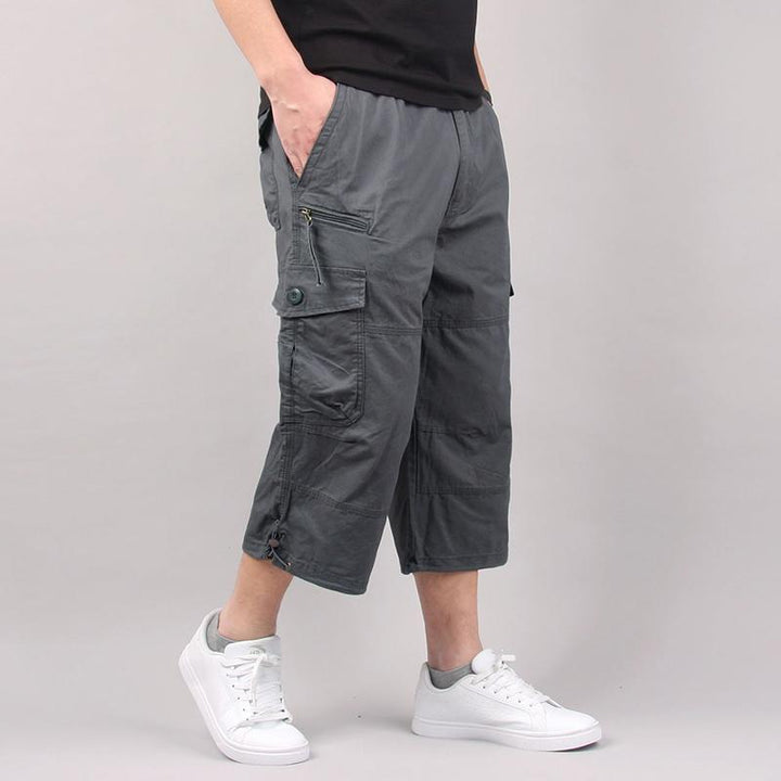 River | Chic Utility Cargo Shorts with Multi-Pocket Detail