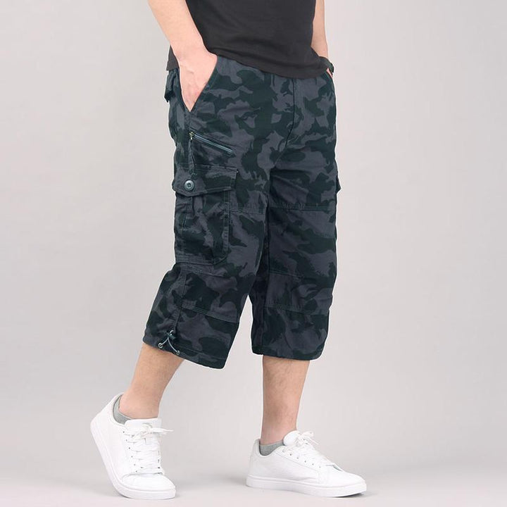 River | Chic Utility Cargo Shorts with Multi-Pocket Detail