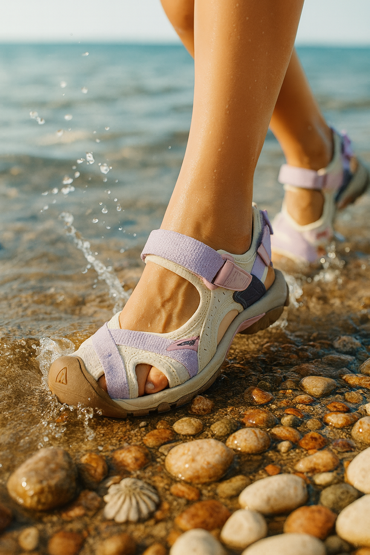 Rose | Relaxed Closed Toe Water Shoes with Arch Support