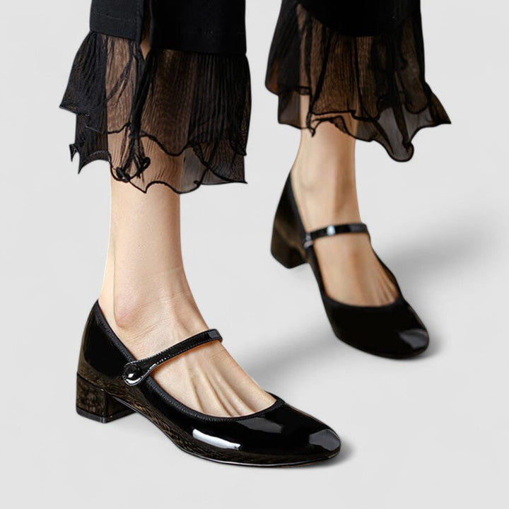 Rosie | Timeless Block Heel Mary Jane Shoes