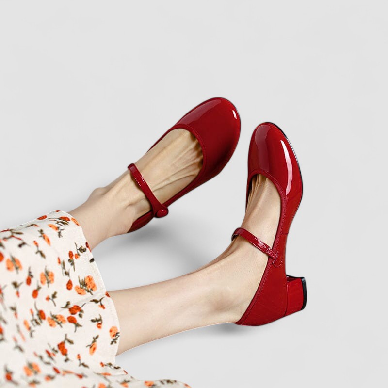 Rosie | Timeless Block Heel Mary Jane Shoes