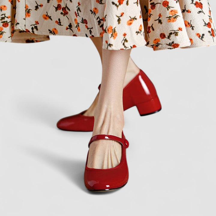 Rosie | Timeless Block Heel Mary Jane Shoes