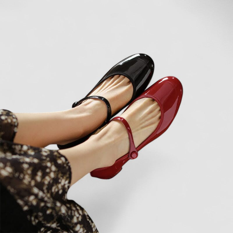 Rosie | Timeless Block Heel Mary Jane Shoes