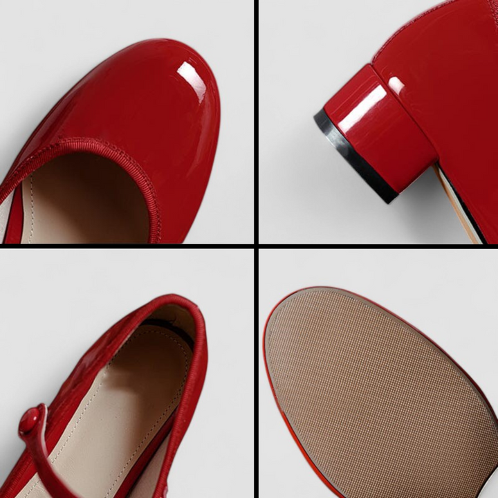 Rosie | Timeless Block Heel Mary Jane Shoes