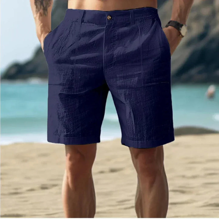 Ryan | Relaxed Summer Linen Shorts with Drawstring Waist
