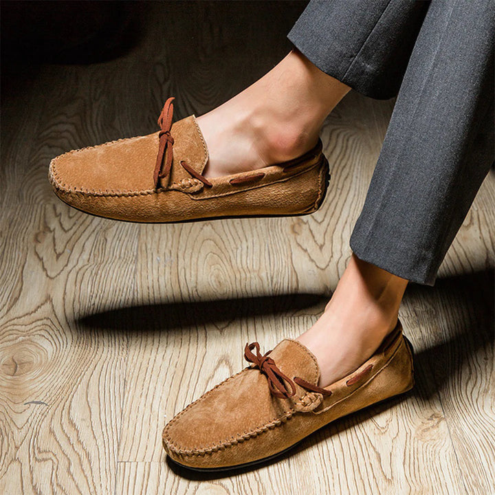 Samuel | Cosy Slip-On Boat Shoes Driving Loafers