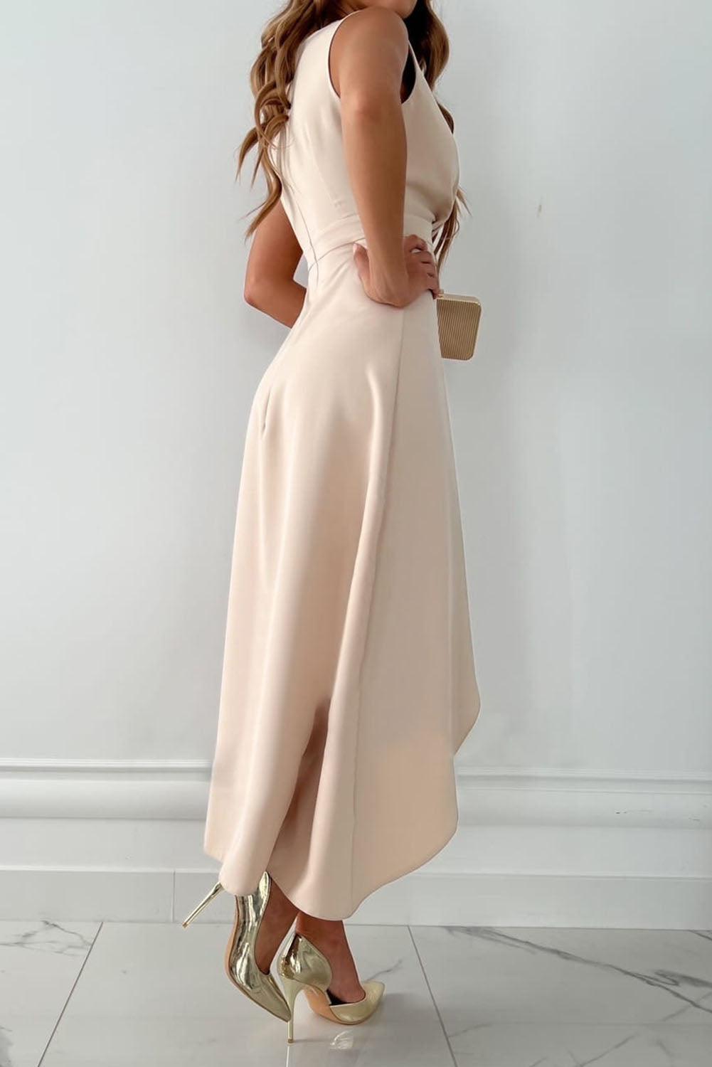 Scarlett | Refined Wrap Maxi Dress for Races Dresses & Formal Wear