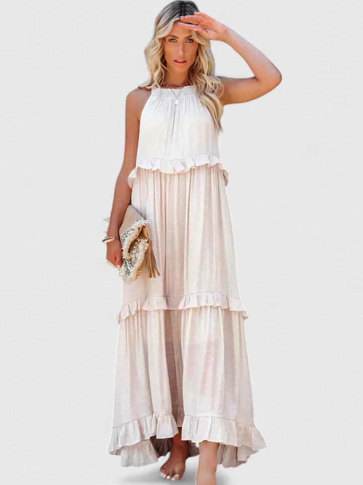 Sofia | Classic Ruffle Tiered Summer Maxi Dress