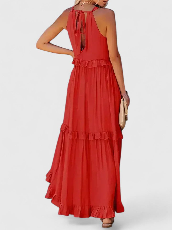 Sofia | Classic Ruffle Tiered Summer Maxi Dress