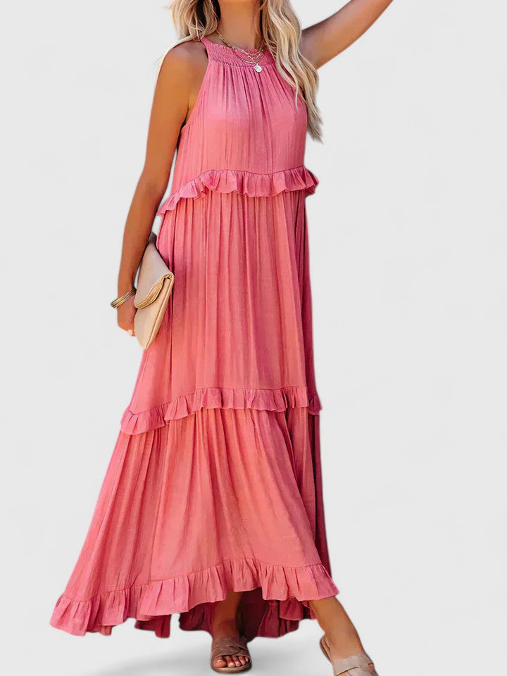 Sofia | Classic Ruffle Tiered Summer Maxi Dress