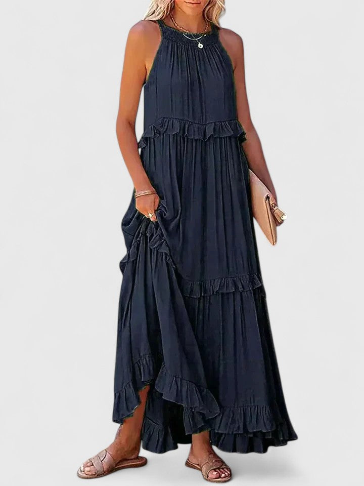 Sofia | Classic Ruffle Tiered Summer Maxi Dress