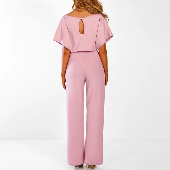 Sofia | Sophisticated Belted Wide-Leg Jumpsuit