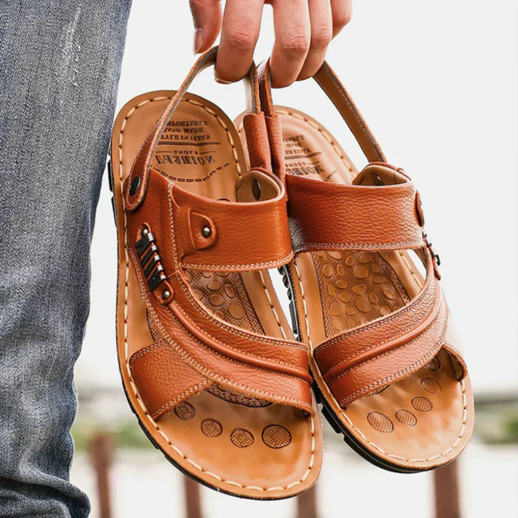 Sonny | Sophisticated Adjustable Strap Mens Walking Sandals