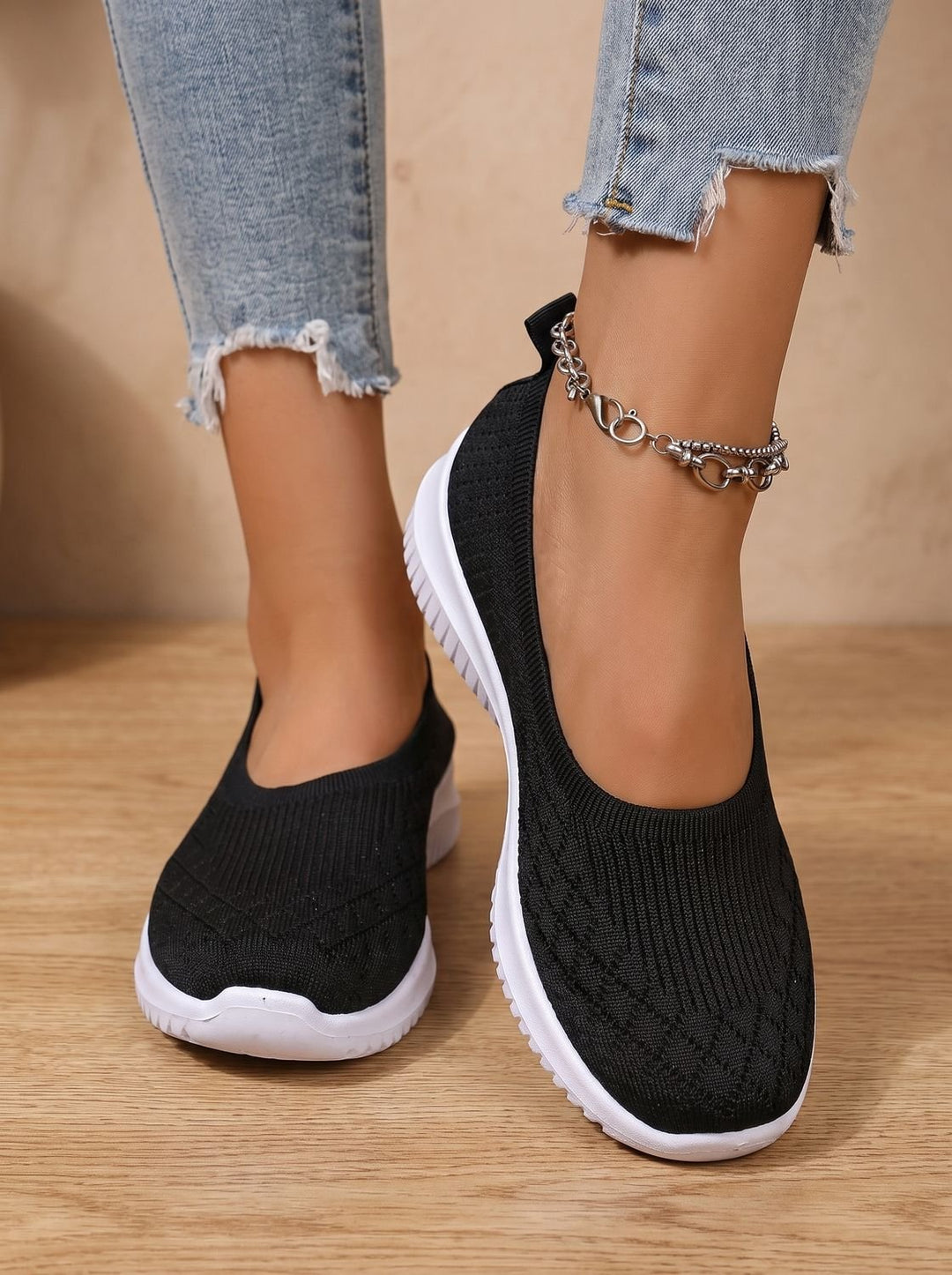 Sophie | Chic Orthopedic Knit Slip-On Sneakers