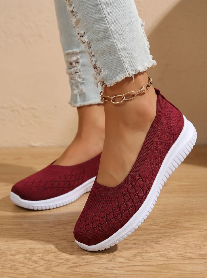 Sophie | Chic Orthopedic Knit Slip-On Sneakers