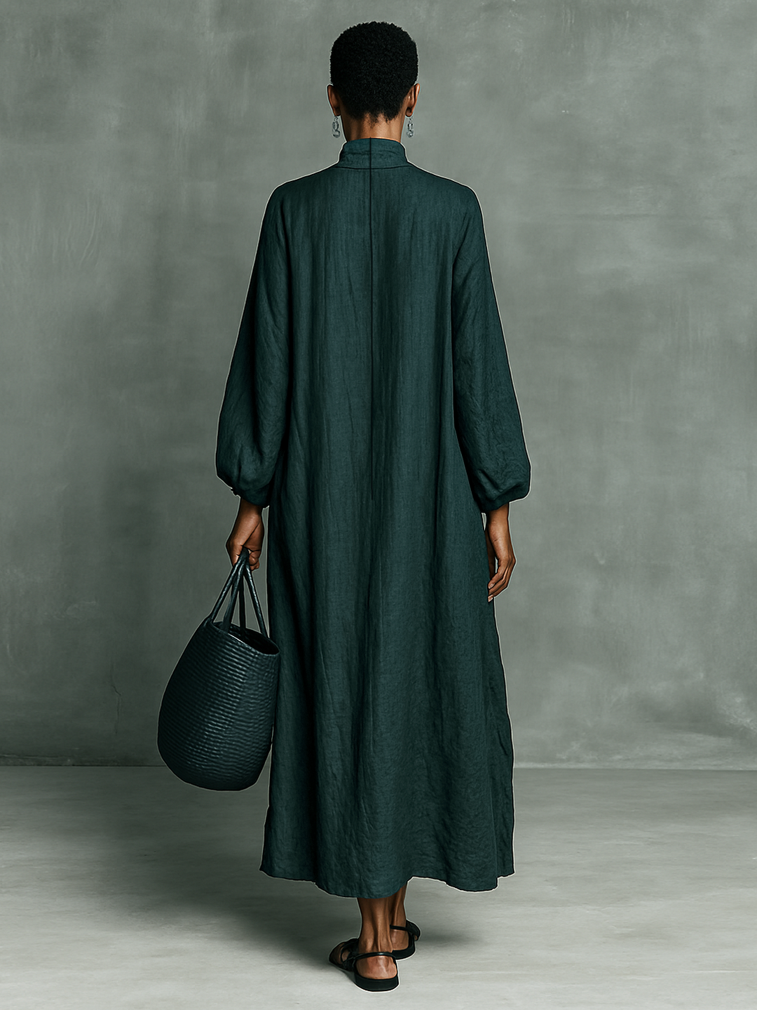 Sophie | Stylish Embroidered Long Sleeve Maxi Boho Dress