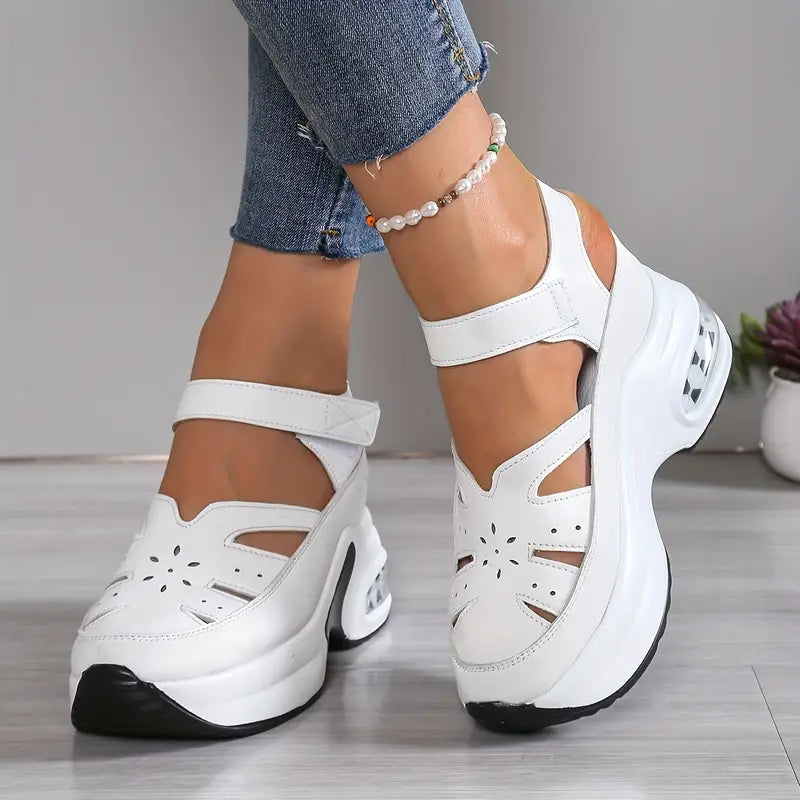 Summer | Classic Chunky Platform Orthopedic Shoes with Adjustable Straps
