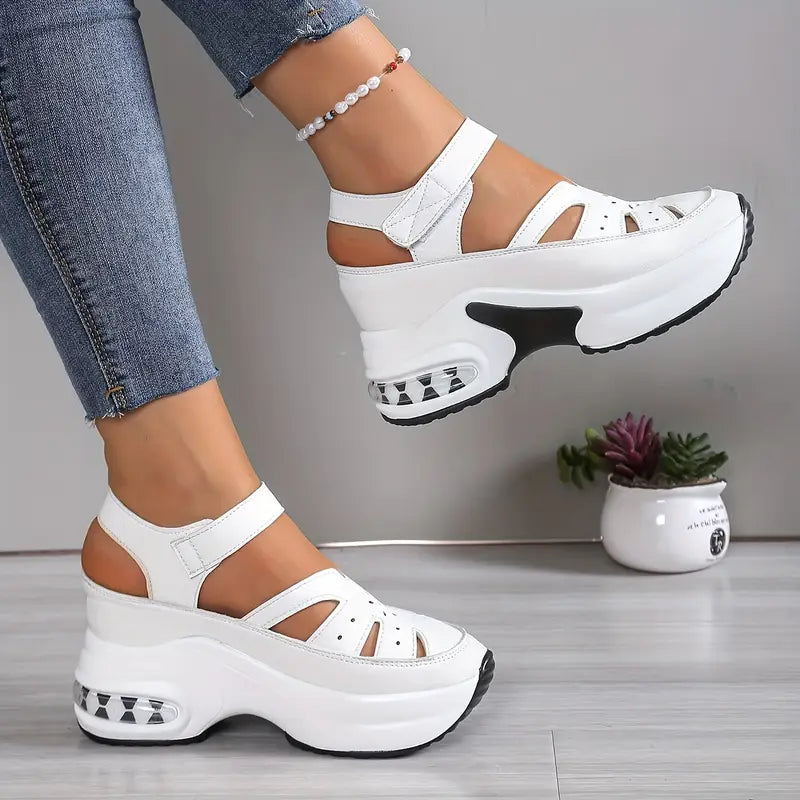 Summer | Classic Chunky Platform Orthopedic Shoes with Adjustable Straps