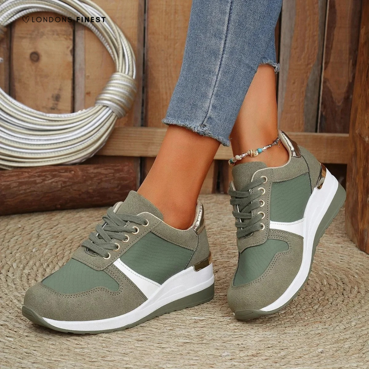 Summer | Polished Orthopedic Arch Support Wedge Sneakers