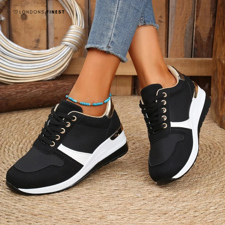 Summer | Polished Orthopedic Arch Support Wedge Sneakers