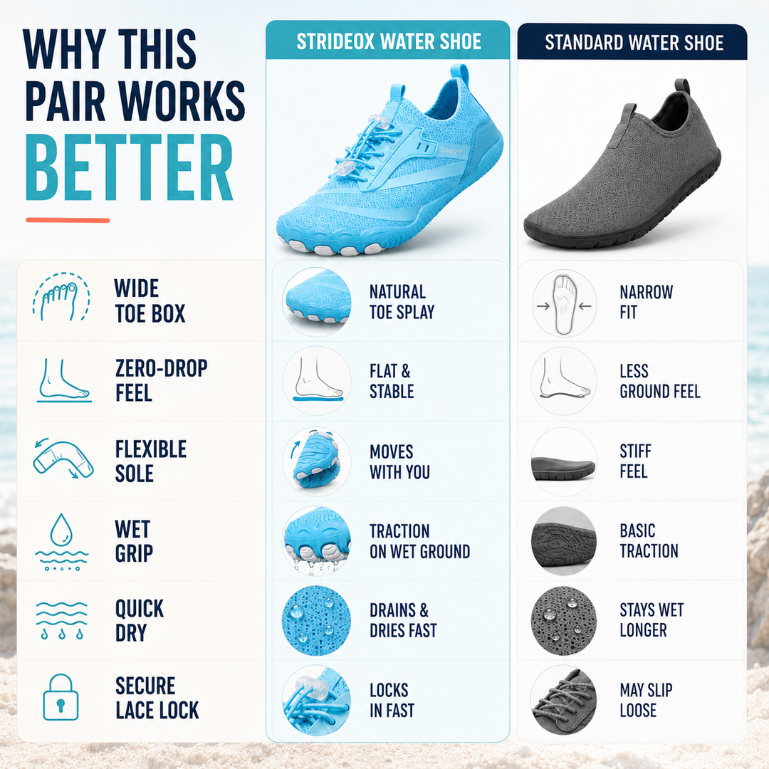 Theo | Polished Quick-Dry Non-Slip Water Shoes