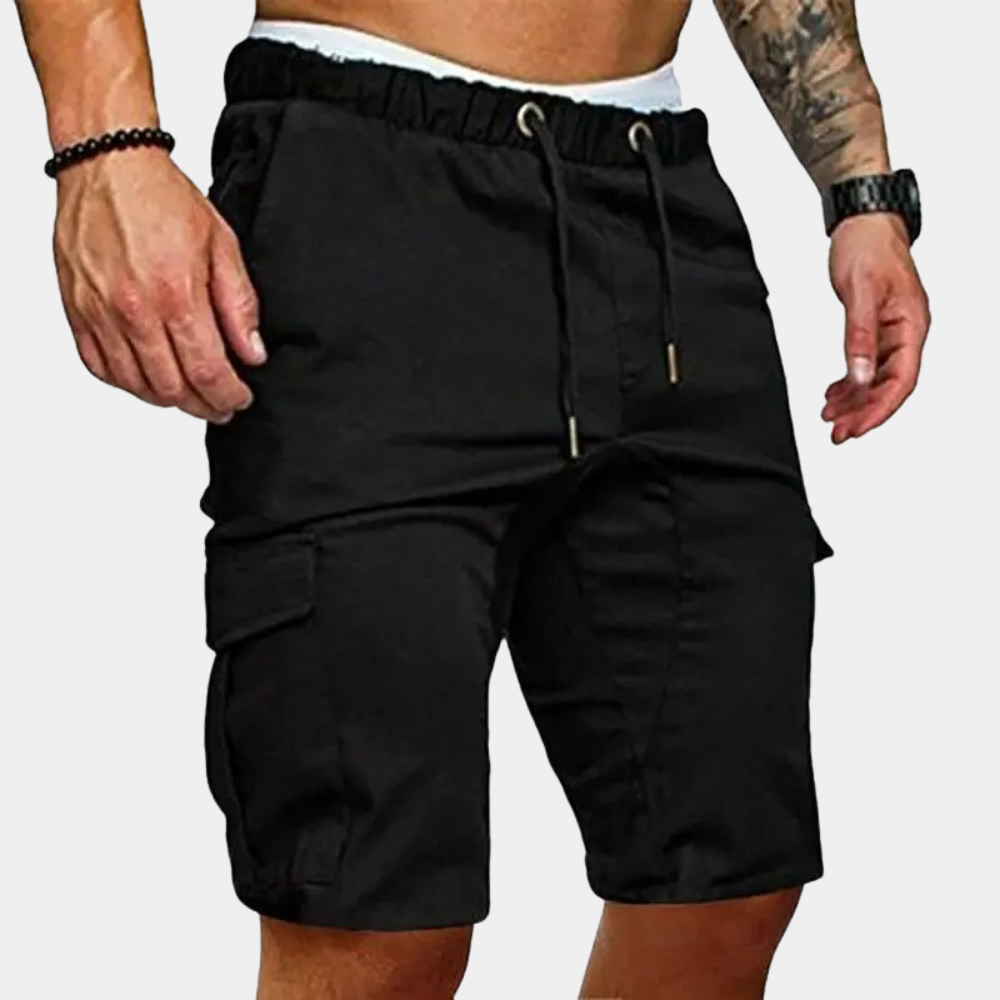 Vincent | Stylish Utility Cargo Shorts with Drawstring Waist