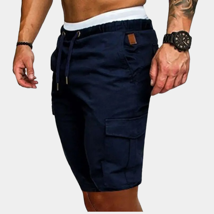Vincent | Stylish Utility Cargo Shorts with Drawstring Waist