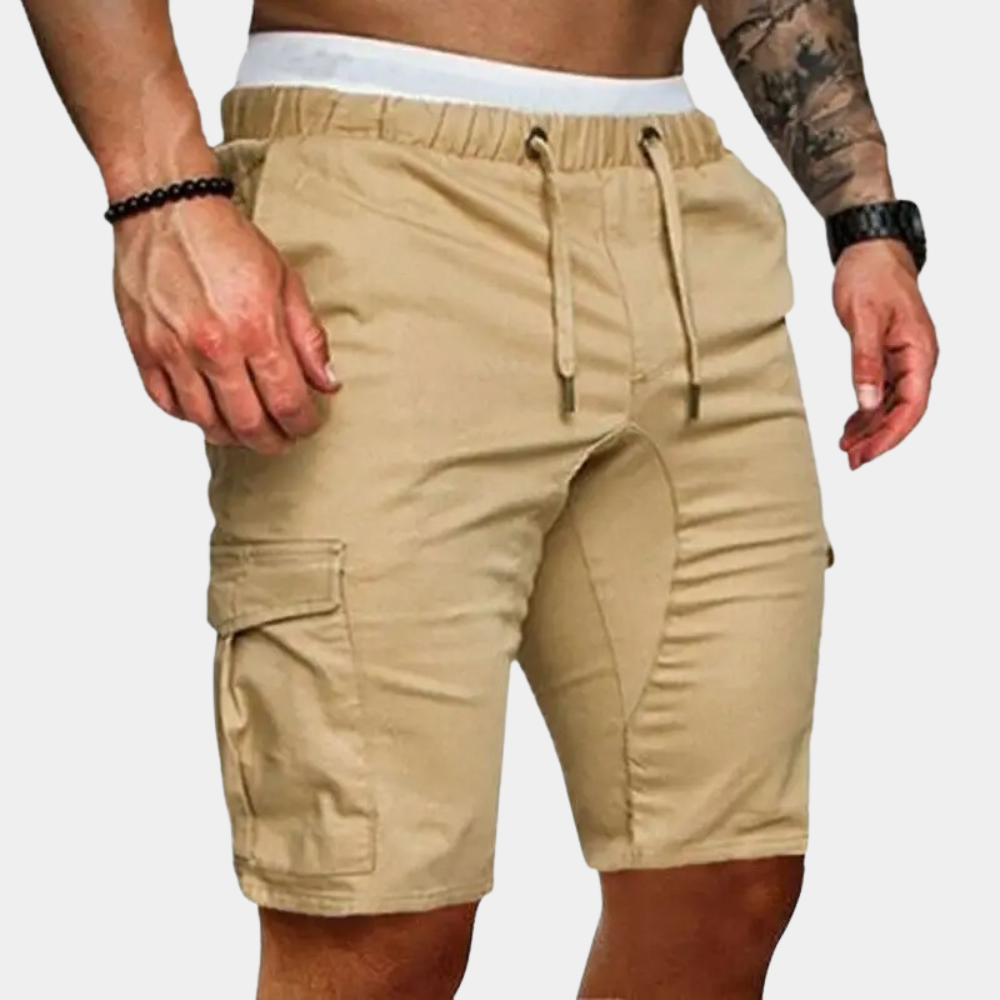 Vincent | Stylish Utility Cargo Shorts with Drawstring Waist