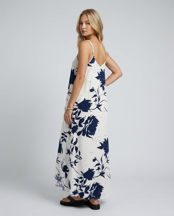 Violet | Effortless Floral Maxi Summer Dresses