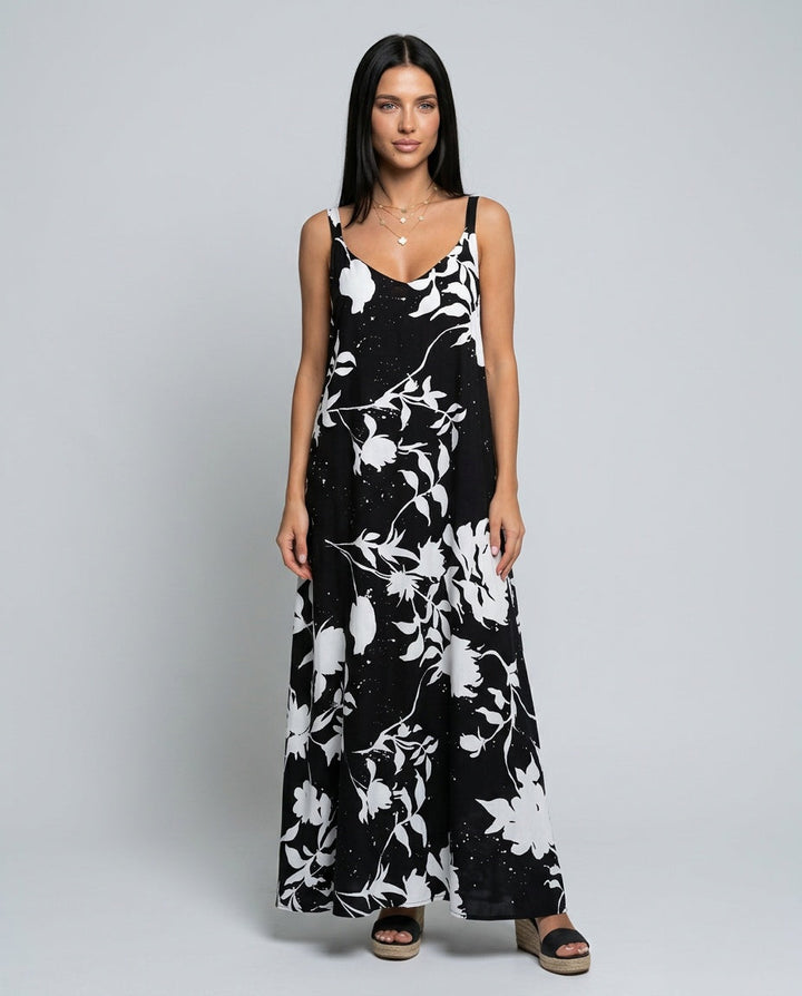 Violet | Effortless Floral Maxi Summer Dresses