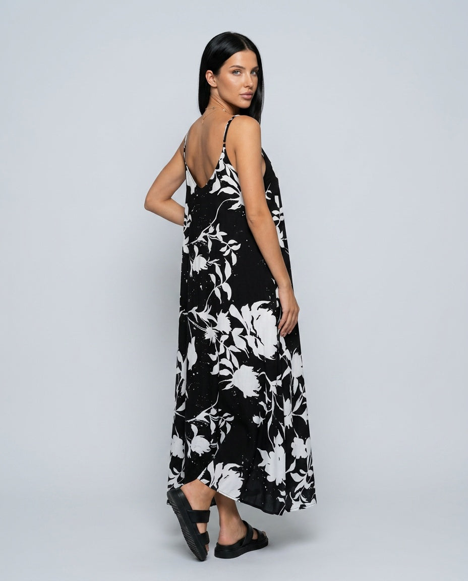 Violet | Effortless Floral Maxi Summer Dresses