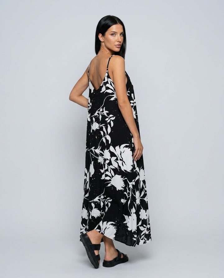 Violet | Effortless Floral Maxi Summer Dresses
