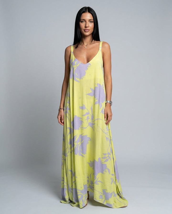 Violet | Effortless Floral Maxi Summer Dresses