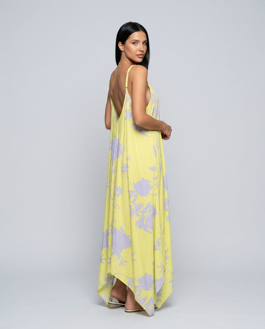 Violet | Effortless Floral Maxi Summer Dresses