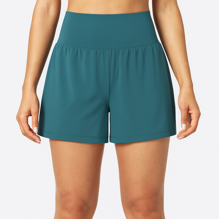 Willow | Elegant High Waist Flowy Bike Shorts