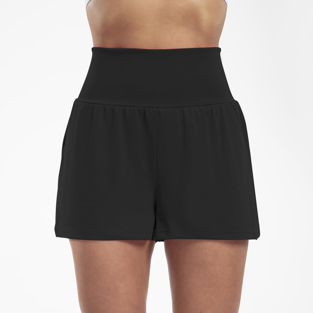 Willow | Elegant High Waist Flowy Bike Shorts