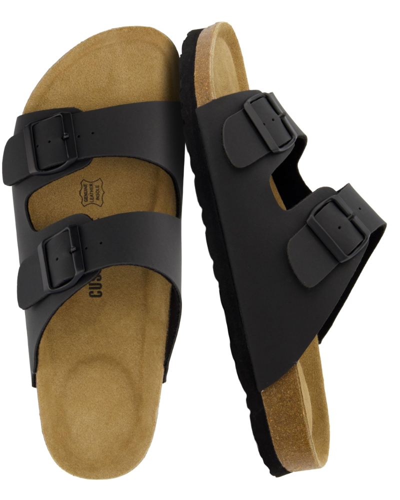 Xavier | Adjustable Double Buckle Mens Slides