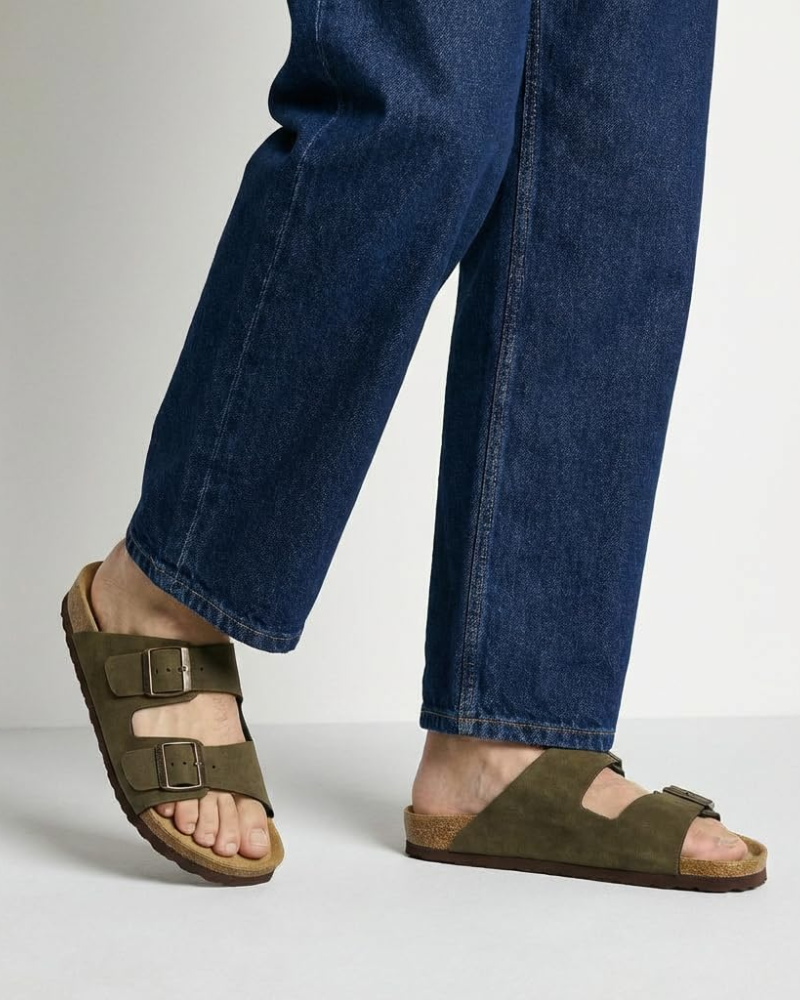 Xavier | Adjustable Double Buckle Mens Slides