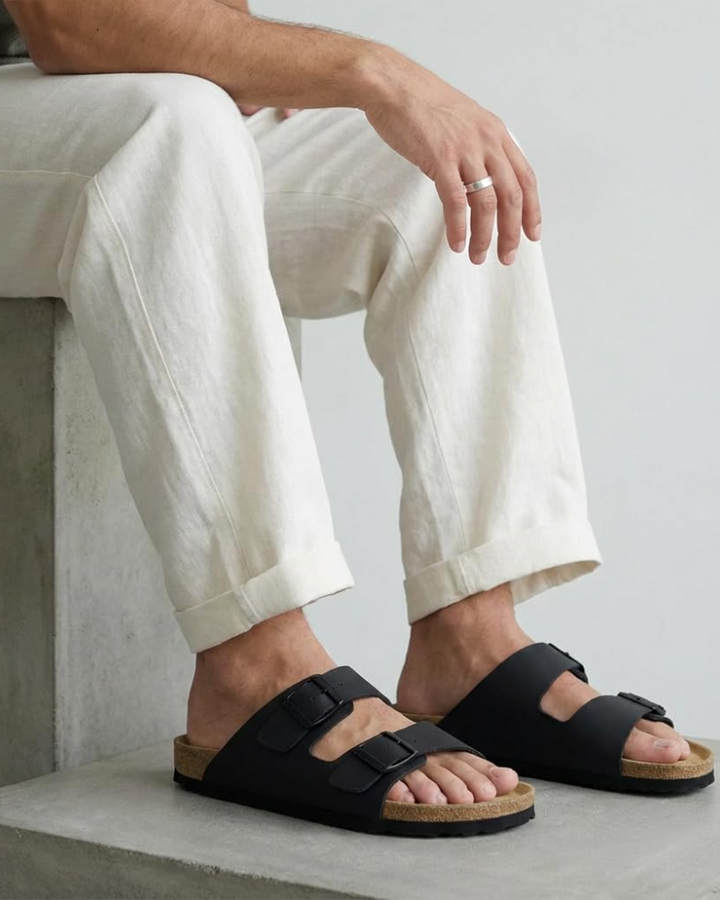 Xavier | Adjustable Double Buckle Mens Slides