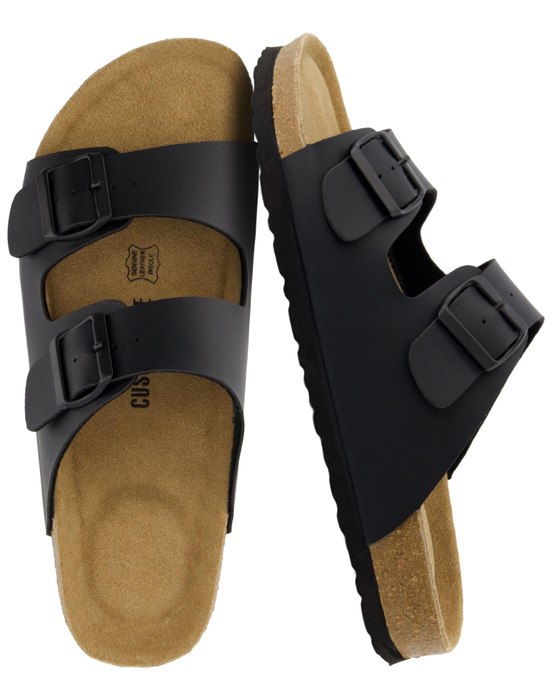 Xavier | Adjustable Double Buckle Mens Slides