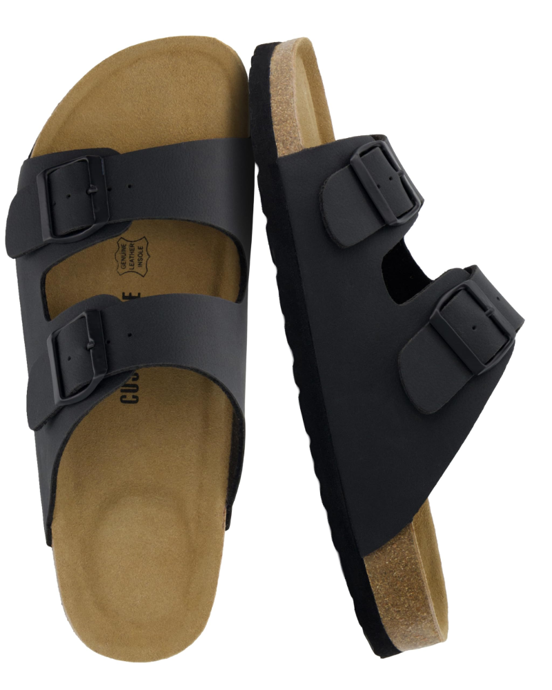 Xavier | Adjustable Double Buckle Mens Slides