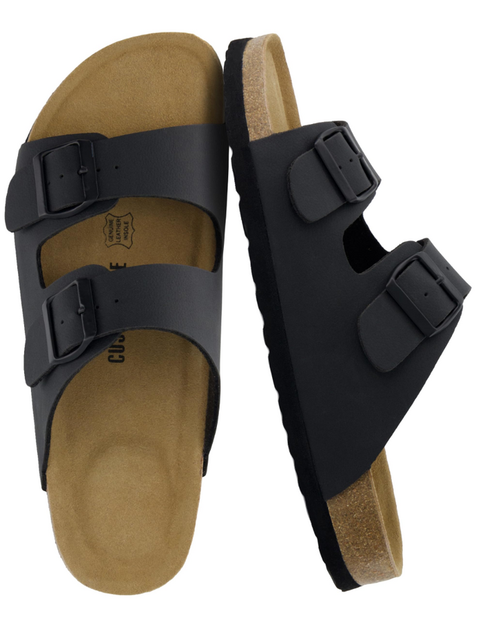 Xavier | Adjustable Double Buckle Mens Slides