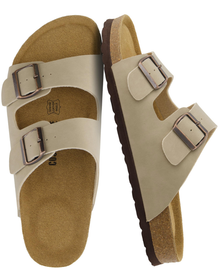 Xavier | Adjustable Double Buckle Mens Slides