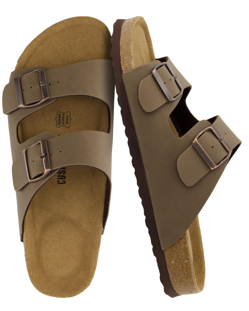 Xavier | Adjustable Double Buckle Mens Slides