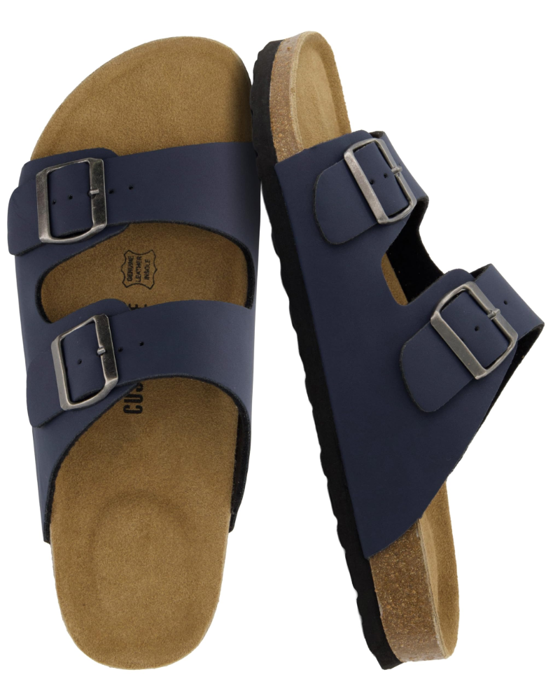 Xavier | Adjustable Double Buckle Mens Slides