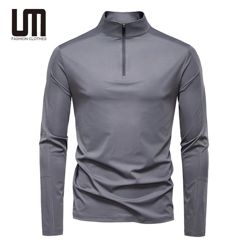 Xavier | Chic Long Sleeve Half Zip Fishing Shirt
