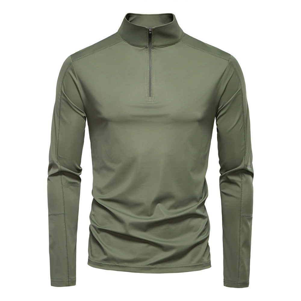 Xavier | Chic Long Sleeve Half Zip Fishing Shirt