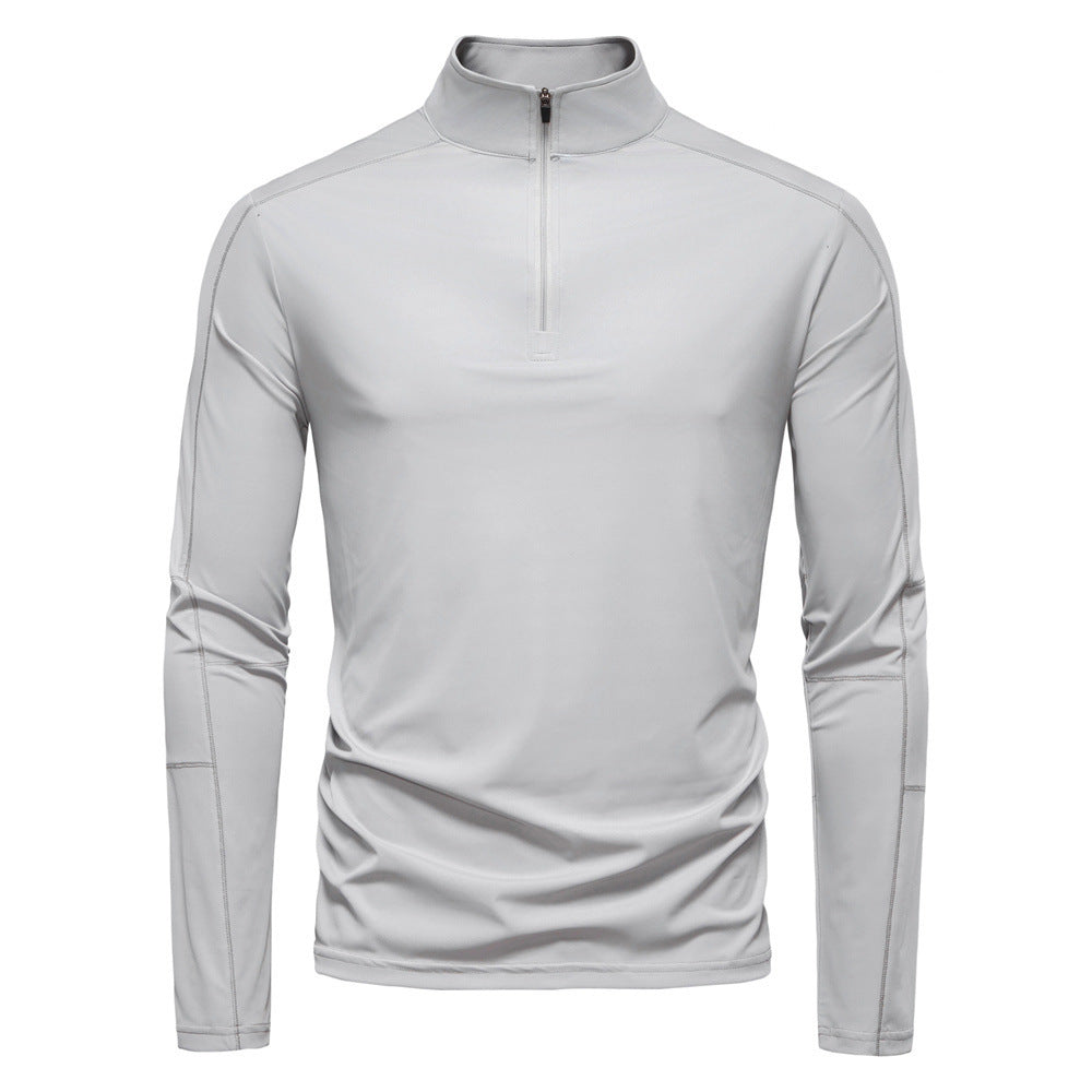 Xavier | Chic Long Sleeve Half Zip Fishing Shirt